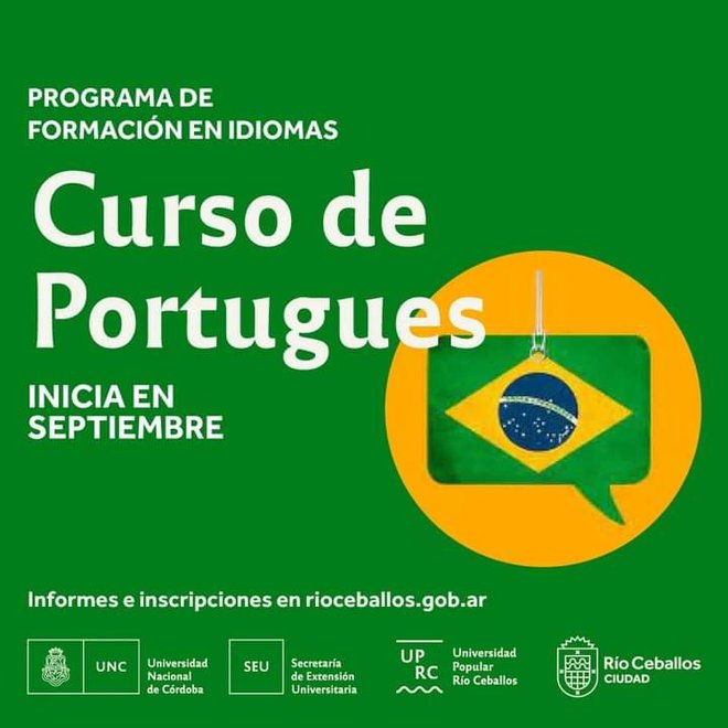 Portugués en la Universidad Popular de Río Ceballos