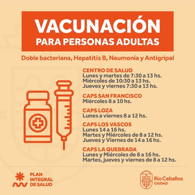 Vacunación Adultos