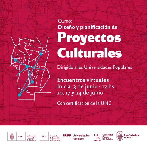 Curso: Diseño y planificación de Proyectos Culturales