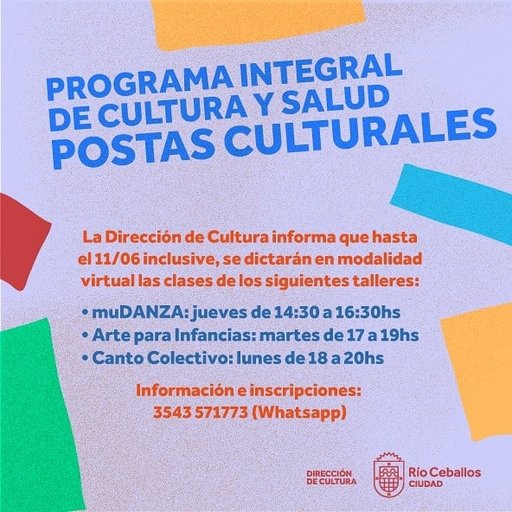 Programa: Postas Culturales