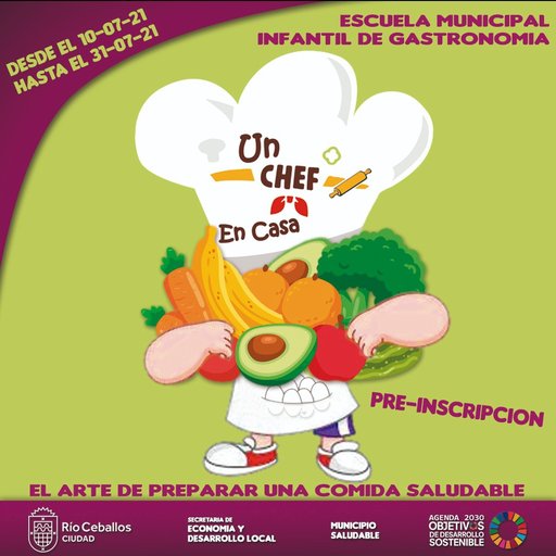 Escuela Infantil de Gastronomía Municipal "Un Chef en Casa"