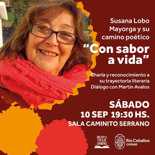 "Con sabor a vida"  Susana Lobo Mayorga