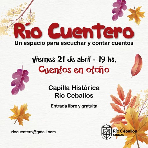 Río Cuentero: cuentos en otoño