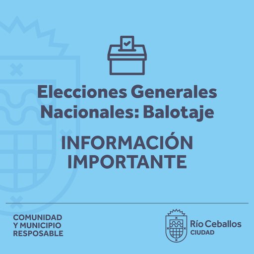 Elecciones Generales Nacionales Balotaje