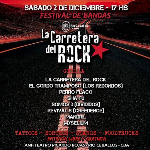 Festival de bandas-  La Carretera del Rock